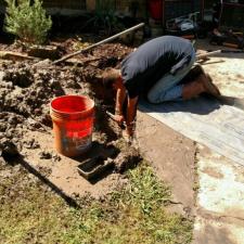 Repaired yard leak in Farmers Branch 1